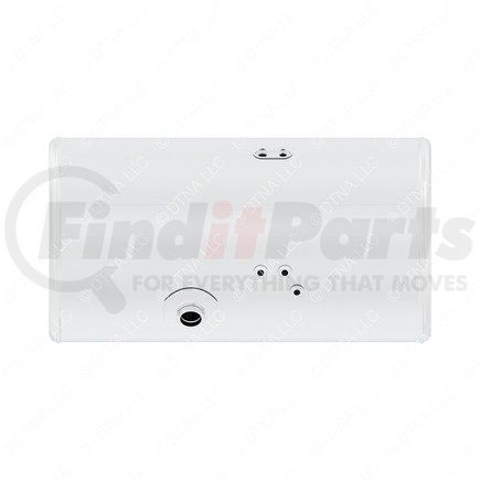Freightliner A03-39839-283 Fuel Tank - Aluminum, 25 in., RH, 100 gal, Plain, Assembly, 15 Deg