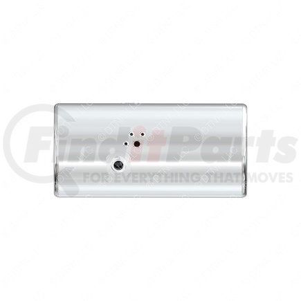 Freightliner A03-39821-160 Fuel Tank - Aluminum, 25 in., LH, 110 gal, Plain, 25 deg