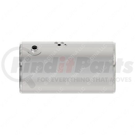 Freightliner A03-39845-381 Fuel Tank - Aluminum, 25 in., RH, 100 gal, Plain, 15 deg, without Exhaust Fuel Gauge Hole