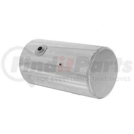 Freightliner A03-39886-123 Fuel Tank - Aluminum, 25 in., RH, 100 gal, Plain, without Electrical Flow Gauge Hole