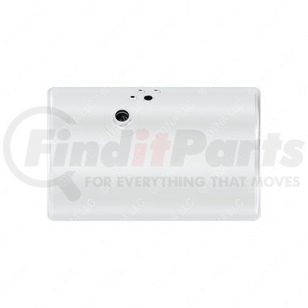 Freightliner A03-38732-133 Fuel Tank - Aluminum, 25 in., RH, 80 gal, Plain, without Exhaust Fuel Gauge Hole