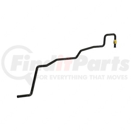 Freightliner A03-39105-001 Engine Coolant Return Hose - Steel, Black