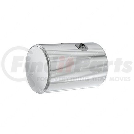 Freightliner A03-40925-234 Fuel Tank - Aluminum, 25 in., LH, 80 gal, Polished