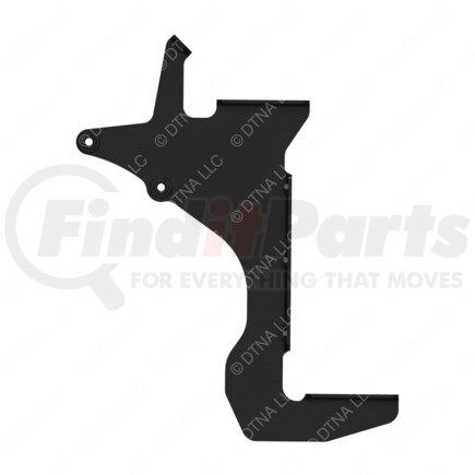 Freightliner A22-76304-002 Step Assembly Mounting Bracket - Steel, Black, 0.19 in. THK