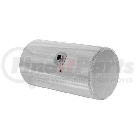 Freightliner A03-40291-263 Fuel Tank - Aluminum, 25 in., RH, 100 gal, Plain, 27.5 deg, without Electrical Flow Gauge Hole