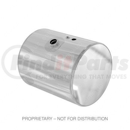 Freightliner A03-40406-130 Fuel Tank - Aluminum, 22.88 in., LH, 50 gal, Plain, 13 in. Filler