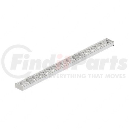 Freightliner A22-77215-150 Fuel Tank Strap Step - Aluminum, 1506.35 mm x 127 mm, 3.17 mm THK