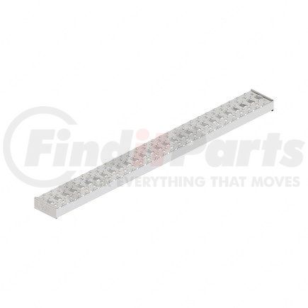 Freightliner A22-77724-140 Fuel Tank Strap Step - Aluminum, 1405.08 mm x 142 mm, 2.54 mm THK