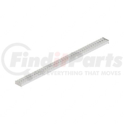 Freightliner A22-77724-200 Fuel Tank Strap Step - Aluminum, 2005.08 mm x 142 mm, 2.54 mm THK