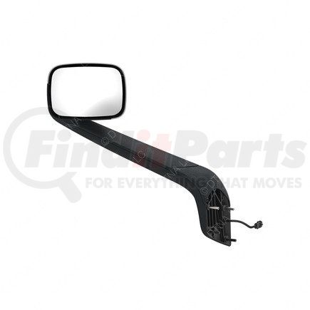 Freightliner A22-77790-000 Hood Mirror - Left Side, Volcano Gray, 562.8 mm x 530.4 mm