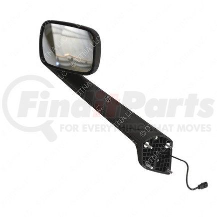 Freightliner A22-76915-001 Hood Mirror - Right Side, Black, 19.4 in. x 7.97 in.
