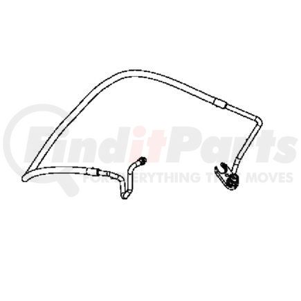 Freightliner A22-78204-000 A/C Hose - H02 Compressor to Condenser