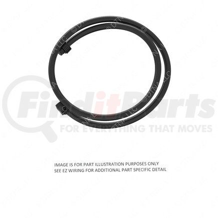 Freightliner A66-04200-300 Rear Axle Traction Control Wiring Harness - Locked, Overlay, 2Fb, Mer, Maximum Length