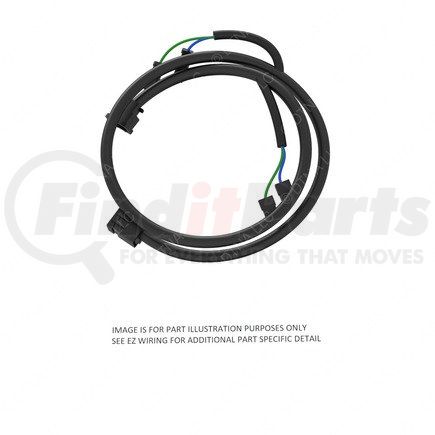Freightliner A66-03108-000 Wiring Harness - Battery, Overlay, Dash, Battery Cable Access, VPDM, 24 Hour