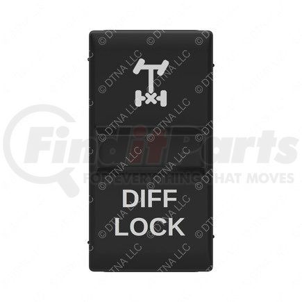 Freightliner A66-07493-083 Rocker Switch - Modular Field, Driver Control Differential Lock, Rear Axle, 4X2