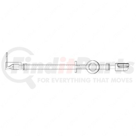 Freightliner A66-07524-058 Alternator Cable - Conductor Slit, 58 in. Cable Length