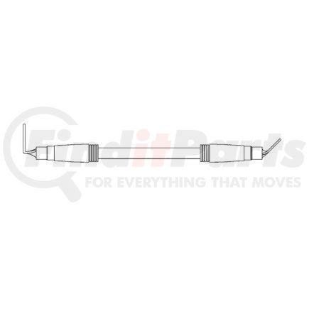 Freightliner A66-08008-048 Cable - Alternator, Positive, 2/O, 1/2, 5/16-45 deg