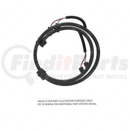 Freightliner A66-09300-000 Wiring Harness - Driveline, 250, Overlay, Dash, 2Nd, 9-Pin