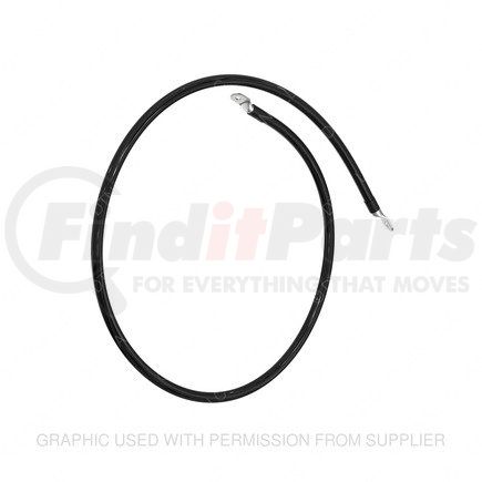 Freightliner A66-11676-014 Battery Ground Cable - Negative, 2 ga., 2 x M8