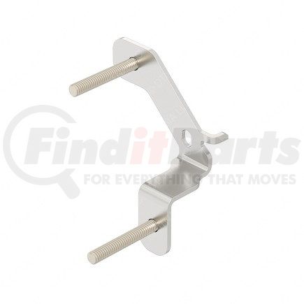 FREIGHTLINER A66-11992-000 - alternator wiring harness bracket - steel, 0.13 in. thk | bracket alternator cable starter common