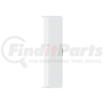 Freightliner A66-11713-332 Tractor Trailer Tool Box Cover - Aluminum, 905.08 mm x 426.23 mm, 3.18 mm THK