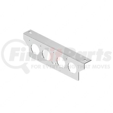 FREIGHTLINER A66-17679-000 - tail light bracket - aluminum, 4.39 mm thk | bracket - tail lamp, eof, polishedaluminum, frame mounted