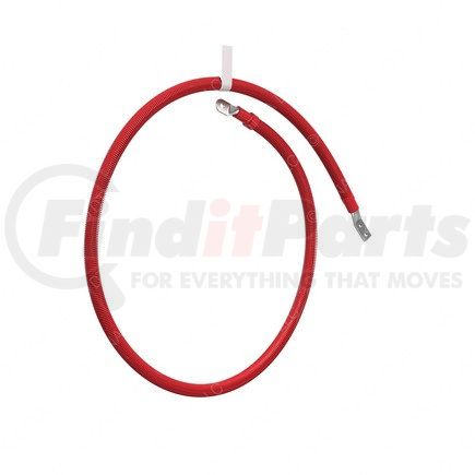 Freightliner A66-12277-146 Starter Cable - Battery, 146 in., 4 ga., 2-Hole