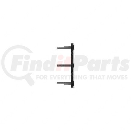 Freightliner A66-12360-000 Collision Avoidance System Front Sensor Bracket - Steel, Black, 0.25 in. THK