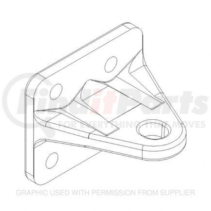 Freightliner A6802241040 Engine Mount Bracket - Ductile Iron