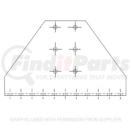 Freightliner A---680-312-33-87 Frame Rail Gusset - Material