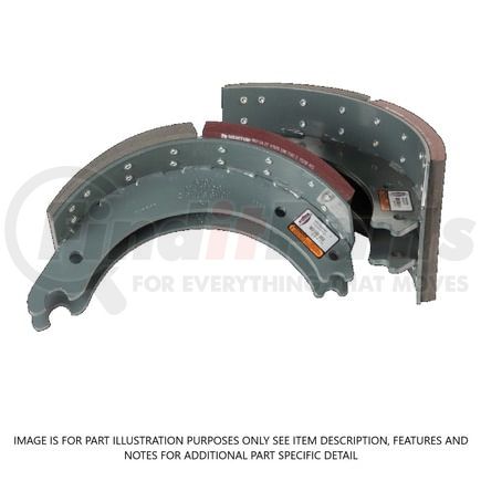 Freightliner ABPMK1308Q20PREM Drum Brake Shoe Kit