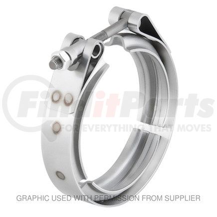 Freightliner BRZ-VT10321-B Exhaust Clamp - Stainless Steel