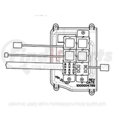 Freightliner BSM-1000175449 Wiring Harness - Main, Auxiliary Heater Assembly, HVAC Cover Assembly