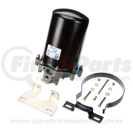 Freightliner BW-065225 Air Drier with Drain Valve - 9, Inlet/Outlet, 0.5 in. NPTF