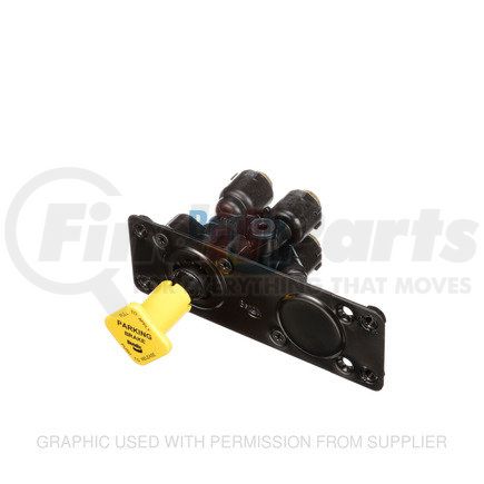 Freightliner BW-800620 Air Brake Park Control Valve - 0.37 in. Inlet Dia., 0.37 in. Outlet Dia.