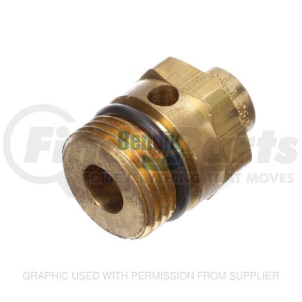 Freightliner BW-801116 ABS Pressure Relief Valve - Brass, 31.75 mm x 23.81 mm