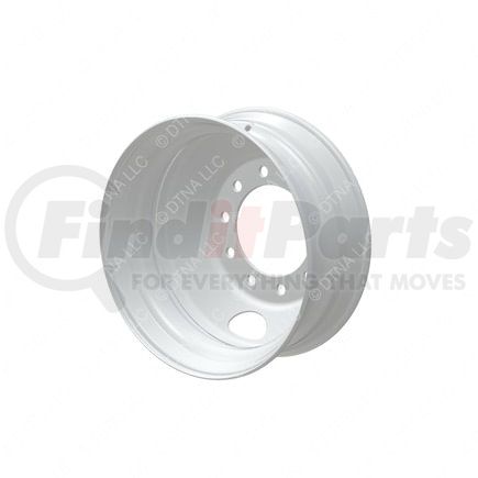Freightliner ACC-50408PKWHT21 Disc Rim and Wheel Assembly - Steel, White