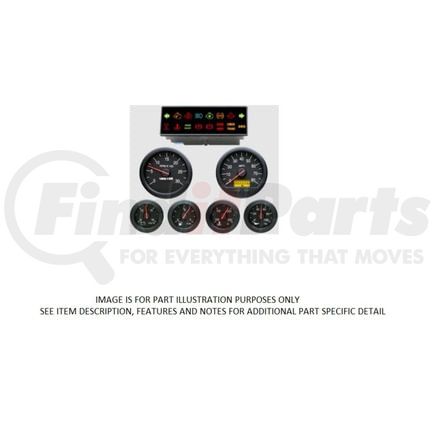 Freightliner AMA-000100651D3S1000BVHYO Speedometer Gauge