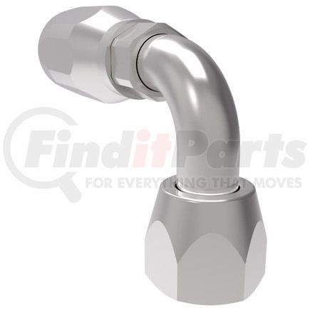 Freightliner AQ-190296-4S Pipe Fitting - Elbow, Female, Steel. 37 deg Flare, 7/16-20 in.