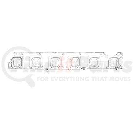 Freightliner DDEA4710981117 Engine Intake Manifold - Aluminum