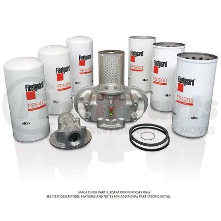 Freightliner FG-94768A Power Steering Reservoir - 220.35 mm Length