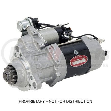 Freightliner DR-8200289 Starter Motor - Clockwise, 12V/24V, Over Crank Protection, 4.50 in. Dia.