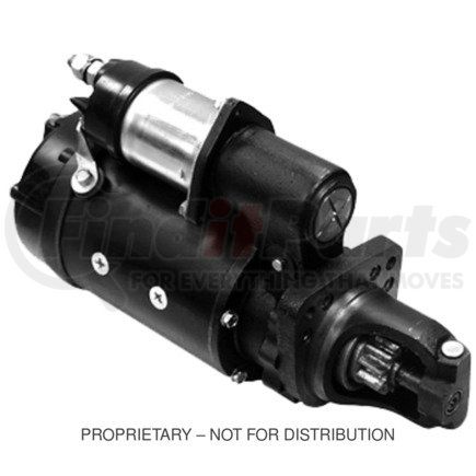 Freightliner DR-10461435 Starter Motor - Clockwise, 12V