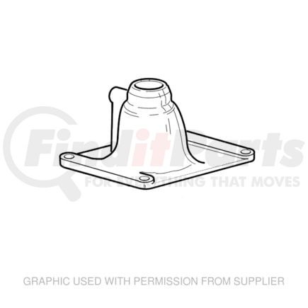 Freightliner FUL-K2977 Automatic Transmission Shift Lever Control Housing - 120.56 mm Overall Height