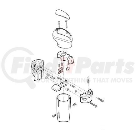 Freightliner FUL-S2581 Manual Transmission Range Valve