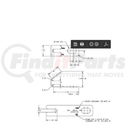 Freightliner HDX-44510510 Air Brake Chamber