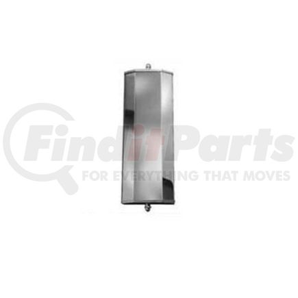 Freightliner GRO-716S Door Mirror - Left Side, Stainless Steel, 160 in. x 70 in.