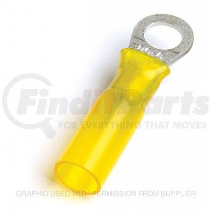 Freightliner GRO842512 Multi-Purpose Wiring Terminal - Ring Terminal, Yellow, 10-12 ga.
