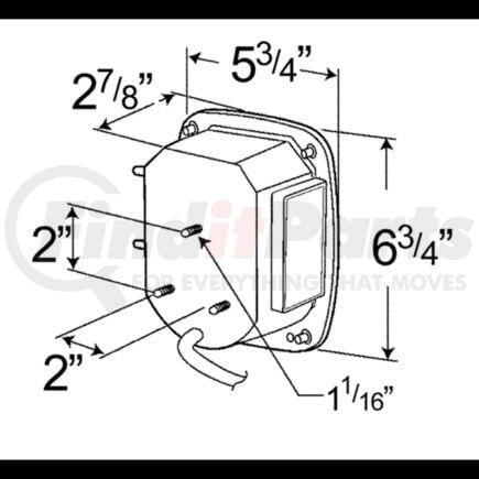 Freightliner GRO-G5212 Back Up Light Wiring Harness