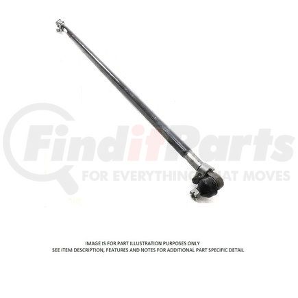 Freightliner MBA-6803302703 Steering Tie Rod End Assembly - 62.25 in. Tube Length, 1 1/8-12 UNF-2A in. Thread Size